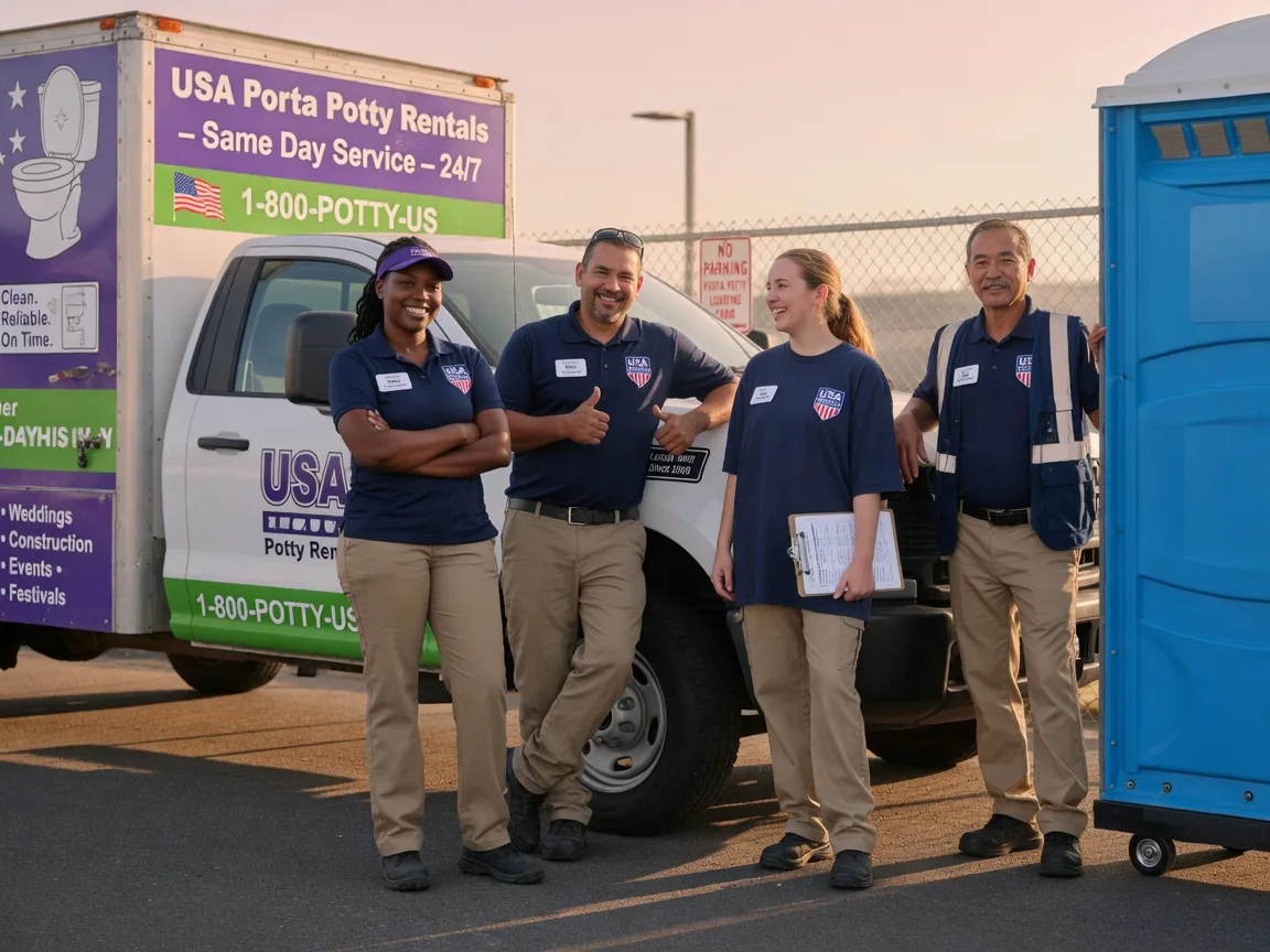 Porta Potty Rental company in Whitethorn, CA